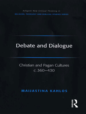cover image of Debate and Dialogue